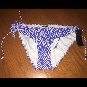 🆕 NWT Blue & White Swim Bottoms